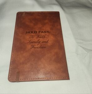 Brown Leather Notebook Cover